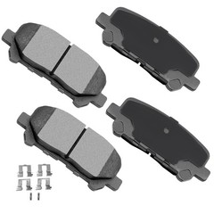Fits Acura For ZDX 2010 2011 2012 2013 Brake Rotors & Ceramic Pads Front Rear