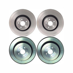 Brembo 4 Front Rear Disc Brake Rotor Fits 2004 Subaru Impreza