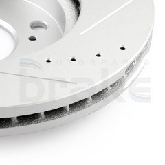 Fits 2005-2010 Honda Odyssey 2x Drilled & Slotted Front Brake Rotors Discs Kit