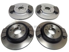 Front And Rear Brake Discs And Pads For Kia Stonic 1.0 1.4 1.6 2017-2023