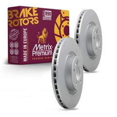 Front Disc Brake Rotor For 17-20 Audi A4 17-25 A4 Allroad 18-24 A5 2 PC
