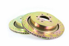 Range Rover Sport 3.0 TDV6 Performance Brake Discs Drilled+Grooved SDB000646CDG