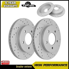 4PCS Front & Rear Disc Brake Rotors Kit For 2000 – 2004 Ford F-150 5 Lug 4WD