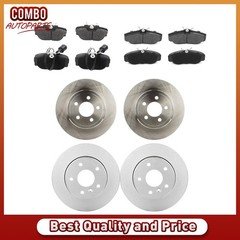 Front Rear Disc Rotors Brake Pads Kit for 1999-2004 Land Rover Discovery