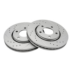 Front Vented Brake Rotors for Dodge Grand Caravan and Town & Country 3.3L 53004