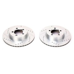 PowerStop Disc Brake Rotor Set – Fits Dodge Dart 1967-1972, Plymouth Barracuda 1