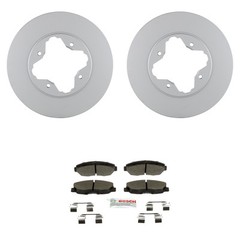 Bosch Front 260mm Rotors Blue Ceramic Disc Brake Pad Kit For Accord 1990-97