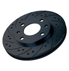 Black Diamond Combi Front Discs for Audi A3 (8V) 2.0 TDi 180 (13 on)