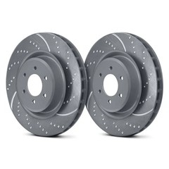 For Land Rover Range Rover Sport 06-13 Brake Rotors EBC 3GD Series Sport Dimpled