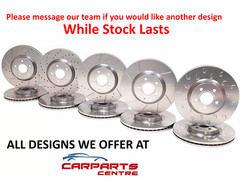 FOR AUDI Q7 VW TOUAREG PORSCHE CAYENNE FRONT REAR DRILLED BRAKE DISCS PADS WIRES