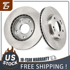 Front Brake Rotors Vented for 2003 – 2008 Toyota Corolla 2005 – 2010 Scion tC