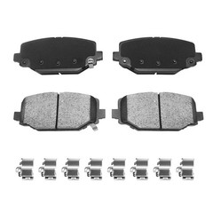 Rear Brake Rotors Ceramic Pads for Dodge Grand Caravan Journey Town Country