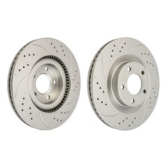 2x Front Brake Rotors For 2007-2008 2010-2014 Ford Edge 2010-2015 Lincoln MKX