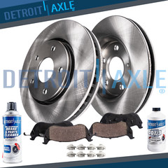 Front Brake Rotors & Ceramic Pads for 1998 – 2002 FORD CROWN VICTORIA TOWN CAR