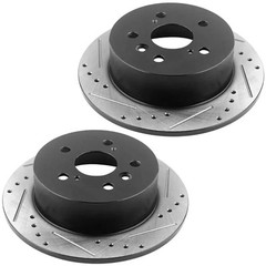 12.60 inch Front 12.79 inch Rear Brake Rotors Pads for 2013 2014 2015 MAZDA CX-9