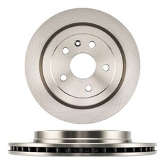 Rear LH RH 12.41 in Brake Rotors For 10-15 Chevy Camaro 3.6L 11-13 Cadillac CTS