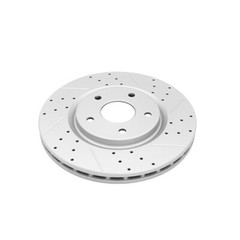 Front Rear Drilled Brake Rotors Pads For Town & Country Grand Caravan Journey VW