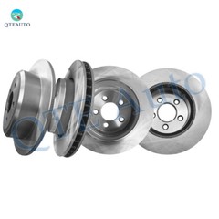 Set of 4 Front 302mm-Rear 316mm Brake Disc Rotors For 2008-2012 Jeep Liberty