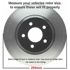 294mm Front Disc Brake Rotors for 2001 – 2006 Hyundai Santa Fe