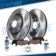 Rear Brake Rotors + Ceramic Pad for 2003-2004 2005 2006 Mercedes-Benz S430 S500