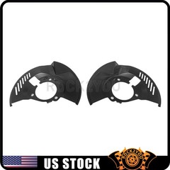For Chevrolet S10 Blazer GMC Jimmy Rear Brake Dust Shields 15704499 15704500