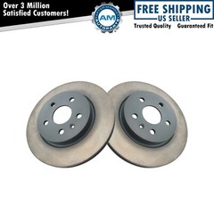Rear Disc Brake Rotor Kit Pair Set of 2 for Buick Chevrolet Cadillac Brand New