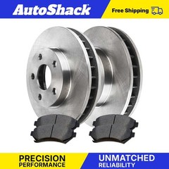 Front Disc Brake Rotors with Pads Set for Buick Century Chevy Venture 3.4L