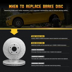 For Ford Transit-150 Transit-250 Transit-350 308mm Front Disc Brake Rotors