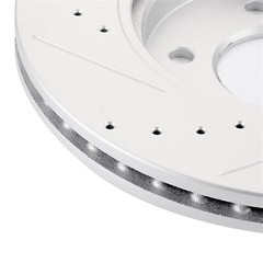 Front Brake Discs Rotors Ceramic Pads Drill Slot For Ford Escape Mercury Mariner