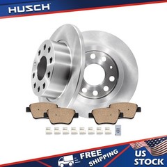 9.96″ (253mm) REAR Brake Rotors Rotor Brake Pads for VW EOS Audi A3 Quattro