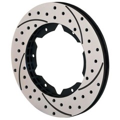Wilwood 160-7099-BK, One SRP Brake Rotor 11in OD 6×6.25in BP Passenger Iron