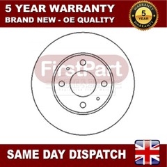 Fits Hyundai Accent 1999-2005 1.3 1.5 CRDi 1.6 FirstPart Front 1x 1x Brake Disc