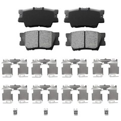 Rear Drilled Rotors Brake Pads Kit for 2008-2011 Toyota Camry Avalon Lexus ES350