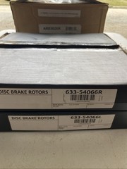 Dynamic Friction 633-54066R Disc Brake Rotor For 12-18 Ford Focus