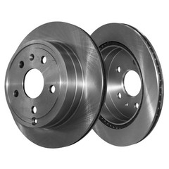 Rear Brake Rotors For Chevrolet Equinox 2010-2017 GMC Terrain 2010-2017