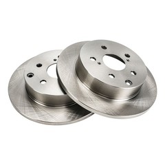 Rust Preventative 11.07″ Rear Solid Brake Rotors For 2006-2018 Toyota RAV4 2PC