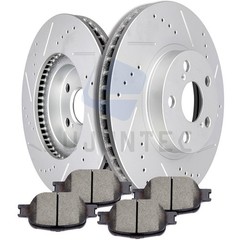 Front Ceramic Pads Rotors Brake Discs For 2010 Scion tC 2000-2005 Toyota Celica