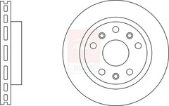 2x Brake Discs Pair Vented fits PEUGEOT 308 Mk2 1.6D Front 13 to 21 266mm Set