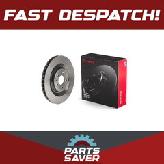 2x Brake Discs Pair Vented fits PORSCHE MACAN 95B 3.0D Rear 14 to 18 356mm Set