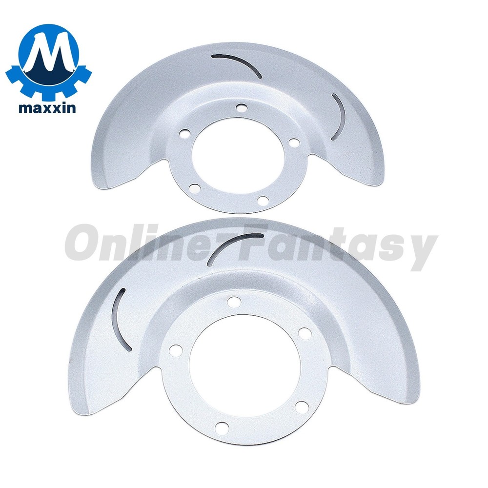 Front Disc Brake Dust Shields FOR Ford Bronco 1976-1979 F150 4X4 Dana 44 2PCS