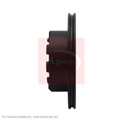 2X APEC Rear Brake Discs for IVECO DAILY II Bus 1996-99 289mm Solid DSK959