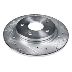 Rear for 2007 – 2018 Jeep Wrangler DRILLED & SLOTTED Disc Rotors Set