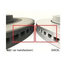Dixcel Disc Rotor Front set For Volvo S80 (2) 2.5T (AB5254) 16.5-inch Brake