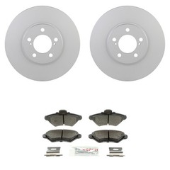 Bosch Front Rotors Blue Ceramic Disc Brake Pad Kit For Thunderbird Cougar