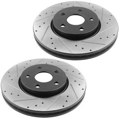 For Chevrolet Equinox Brake Rotors with Pads Rear Disc Brake Kits 3030mm 5 Lugs