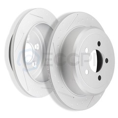 Rear Brake Disc Rotors For 2007-2011 Dodge Nitro 2008 2009-2012 Jeep Liberty