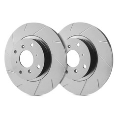 For Honda Civic 1984 SP Performance T03-0814 Slotted 1-Piece Front Brake Rotors