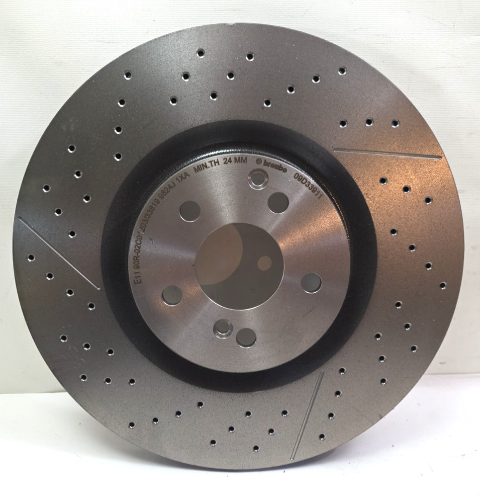 Brembo 09.D339.11 Disc Brake Rotor Vented for 2019-2022 Mercedes-Benz AMG GT 53