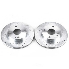 Disc Brake Rotor Set fits 1990-1993 Mazda Miata POWER STOP
