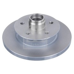 Febi Bilstein brake disc ø258 mm front axle 02583 for VW Transporter T3